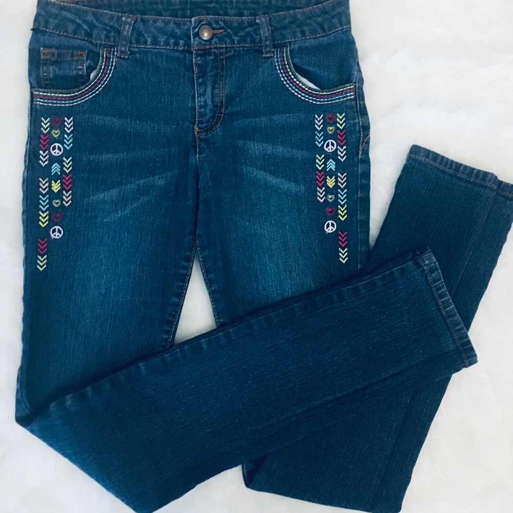 Girls skinny jeans pants